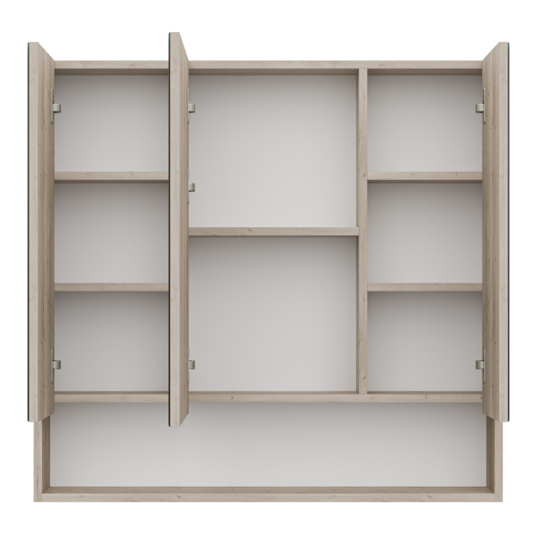 Зеркало-шкаф (90х85) Misty Мускат 90 П-Мус04090-01