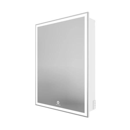 Зеркало-шкаф (50х80) Grossman Меркадо 205005 с LED подсветкой правая