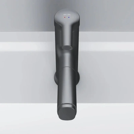 Смеситель для раковины с вытяжным изливом Am.Pm X-Joy F85B02922 черный матовый