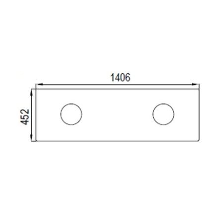 Столешница Jacob Delafon EB06-1400-E10