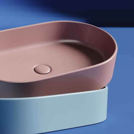 Раковина накладная (60,8х38,5) Ceramica Nova ELEMENT CN6048MC