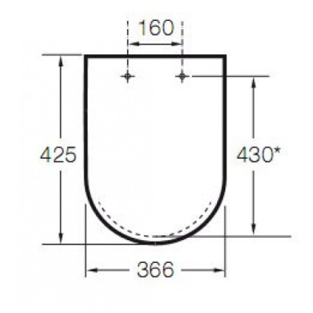 Крышка-сиденье Jacob Delafon Vox E20142-00