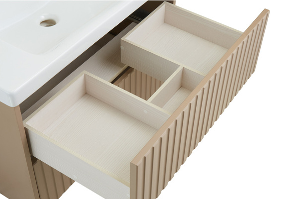 Тумба под раковину ASB-Woodline   Риола 80   12411 (бежевый)