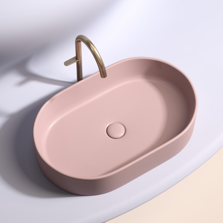 Раковина накладная (60,8х38,5) Ceramica Nova ELEMENT CN6048MP