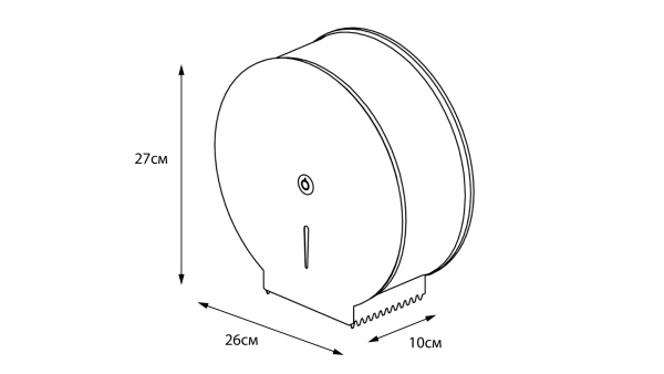 Бумагодержатель Fixsen Hotel FX-31010C