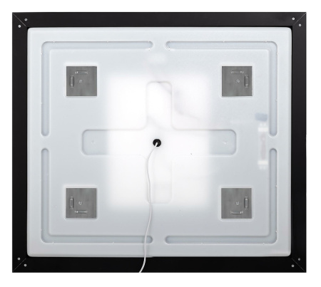 Зеркало (120х80) BelBagno Kraft SPC-KRAFT-1200-800-LED-TCH-WARM-NERO с подсветкой