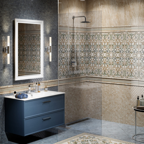 Тумба под раковину Kerama Marazzi Piano Classic 95 PIA.CL.95\BLU.M