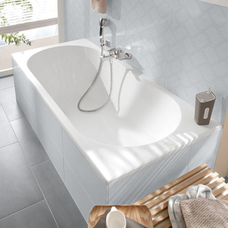 Ванна акриловая Villeroy & Boch O.novo 180x80 см UBA180CAS2V-01