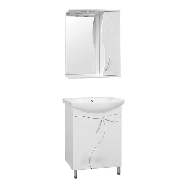 Тумба под раковину напольная Style Line Амелия 65 ЛС-00000009 белый