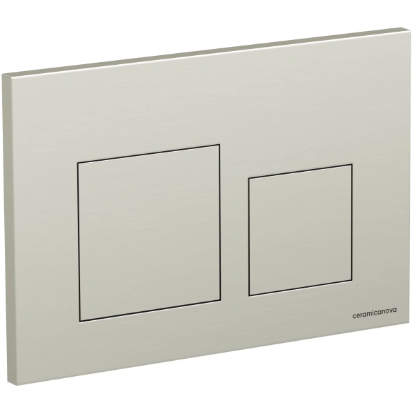 Клавиша смыва Ceramicanova Balance Square CN12-002BN брашированный никель