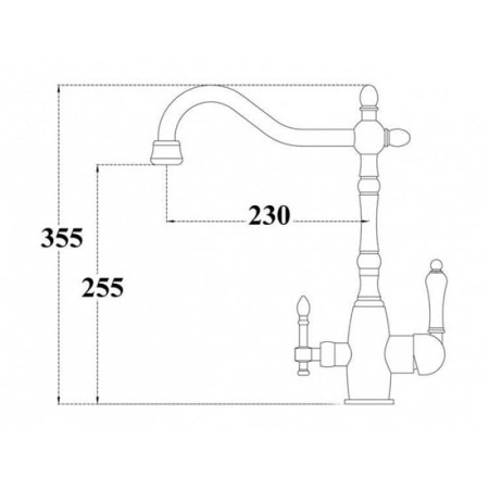 Смеситель для кухни BENNBERG SAND 20F5055