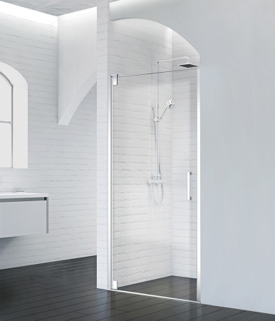 Душевая дверь (80х195) BelBagno MARMI-B-1-80-C-Cr