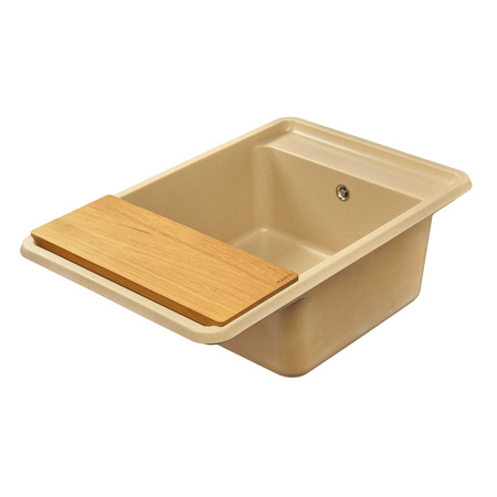 Кухонная мойка Aquaton Беллис 78 1A725032BS260 латте