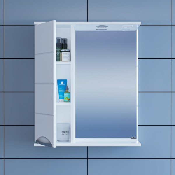 Зеркальный шкаф (60х73)  СаНта Родос 60 106015