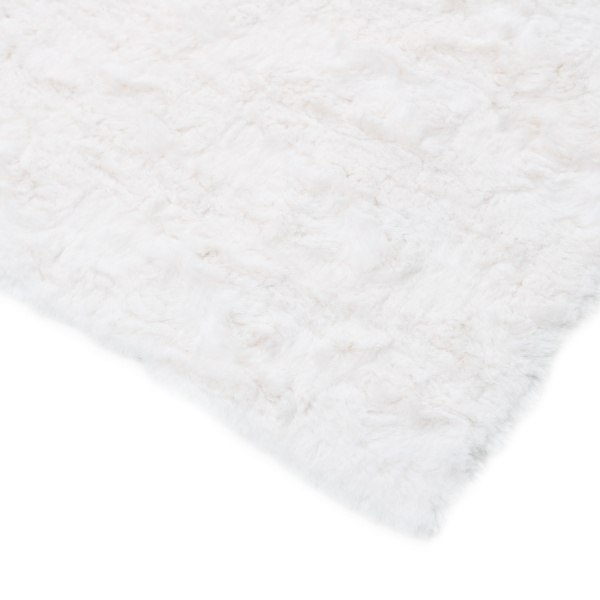 Коврик для ванной 1-ый Fixsen DELUX, белый  FX-9040W