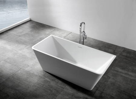 Акриловая ванна (170х80) ABBER AB9212-1.7 без гидромассажа, белый