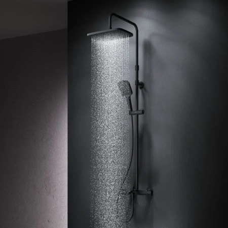 Душевая система AM.PM Func F078F522 черный матовый