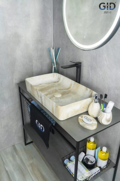 Раковина накладная (60х34) Gid Mnc596