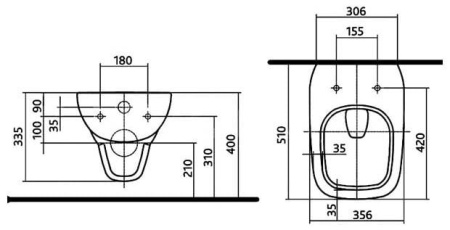 Унитаз IFO Sjoos RP3131-00500