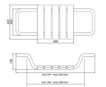 Сиденье для ванны Bemeta Help 338125066