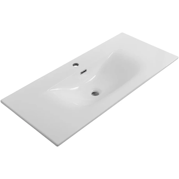 Раковина (101х40) BelBagno BB-8099-3-100  белый