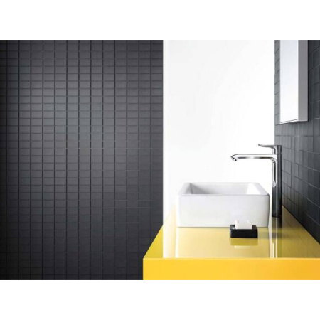 Смеситель для раковины без донного клапана Hansgrohe Metris 31184000 хром