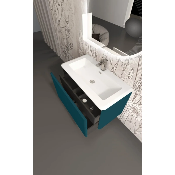 Тумба под раковину Cezares Stylus 55228 Blu Petrolio (без раковины)