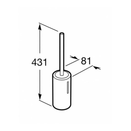 Держатель для ершика Roca Fashion 816014001