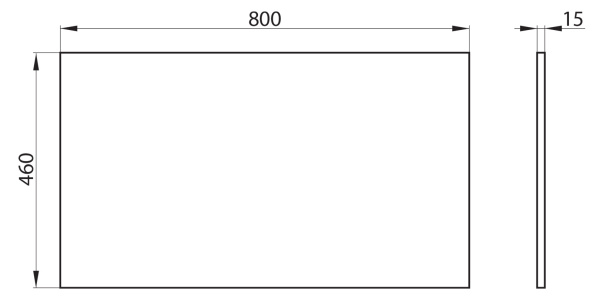 Столешница BelBagno PIETRA-800-HPL-PT Stone