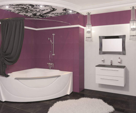 Акриловая ванна (155х155) Aima Design Grand Luxe 01грл1515