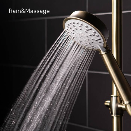 Душевая система  IDDIS Oldie OLDBR3Fi06, бронза