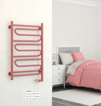 Полотенцесушитель Электрический Cунержа Элегия 2.0 Правый (1000x400) Матовый ЧЁРНЫЙ 31-5219-1040