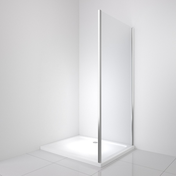 Боковая панель BelBagno Luce LUCE-100-FIX-C-Cr