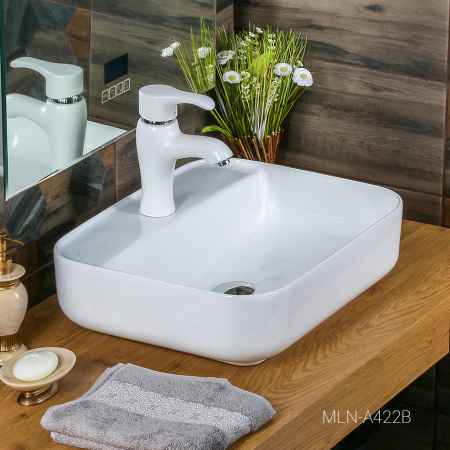 Раковина накладная (50х40) Melana A422B-803