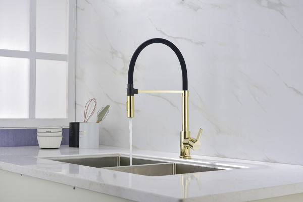 Смеситель для кухни Paulmark Halt Ha214021-G