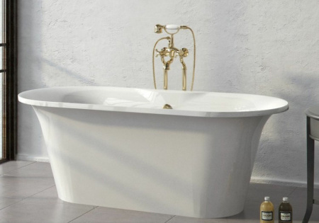 Ванна из искусственного камня Astra-Form Монако (174х80)  01010078 белый матовый