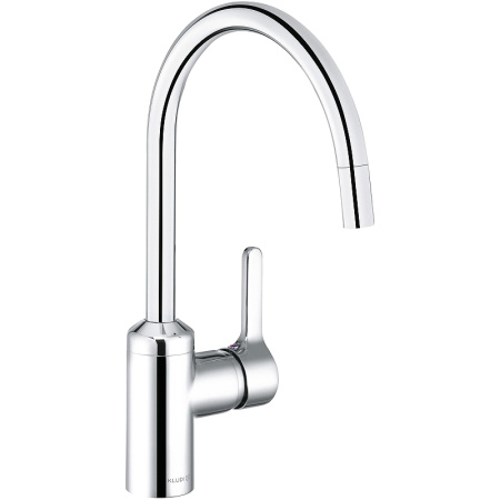 Смеситель для кухни с выдвижным изливом Kludi Bingo Star 428510578