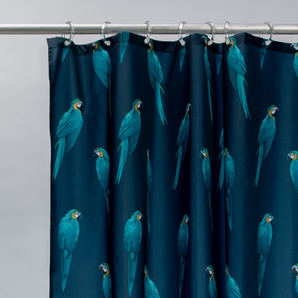 Штора для ванной комнаты IDDIS Basic 200*180см полиэстер (B08P218i11)