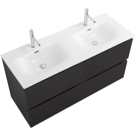Тумба под раковину 120 BelBagno Uno UNO-1200-4C-SO-GSO темно-серый матовый, без раковины