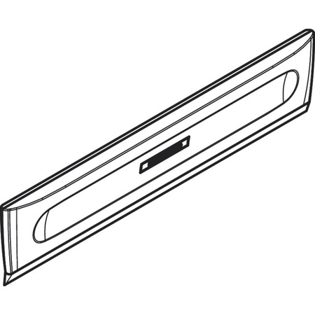 Скребок Hansgrohe WallStoris 27916670 черный матовый