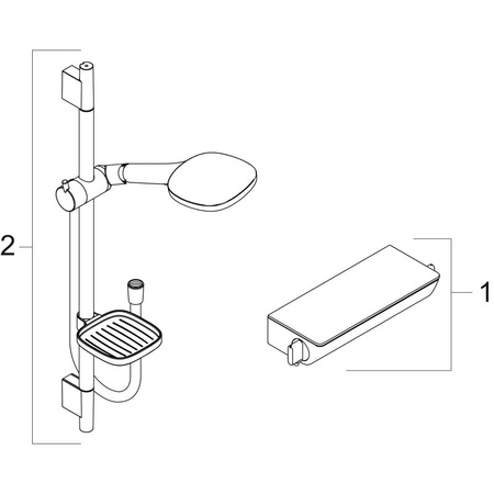 Душевой гарнитур Hansgrohe Raindance Select E 27038000 хром