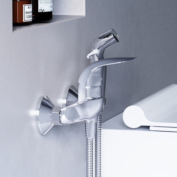 Гигиенический душ со смесителем Damixa Eclipse 318000000 Гигиенический душ со смесителем Damixa Eclipse 318000000