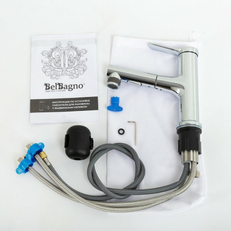 Смеситель для раковины BelBagno BB-LVMD-CRM-W0