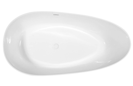 Акриловая ванна (170х80) ABBER AB9211MB без гидромассажа, черный