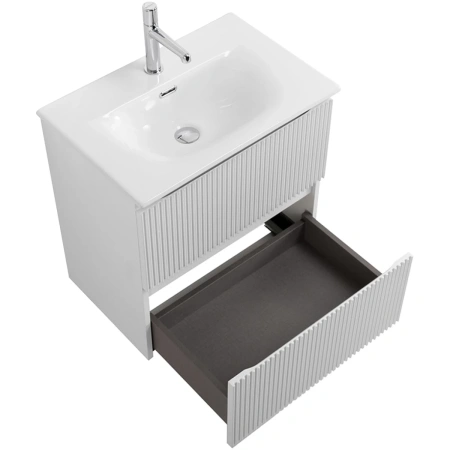Тумба под раковину 50 BelBagno Uno UNO-MINI-500-2C-SO-BO белый матовый, без раковины