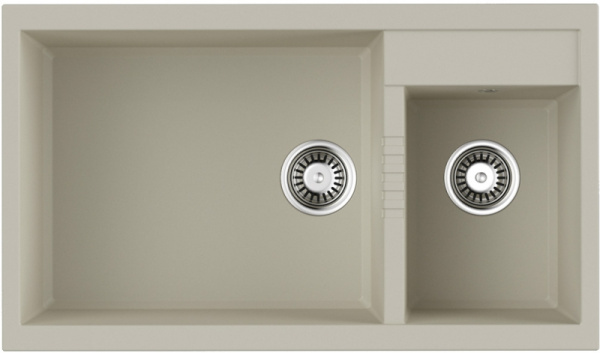 Мойка для кухни Omoikiri Tedori 86-2-LB-EV 4993938