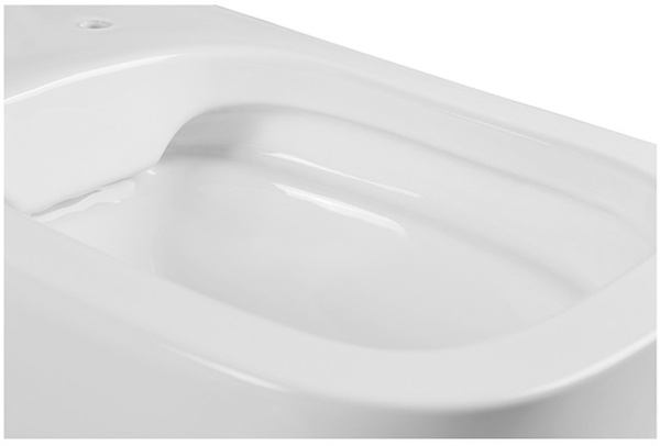 Подвесной безободковый унитаз Aquatek Дива AQ2012-00 микролифт