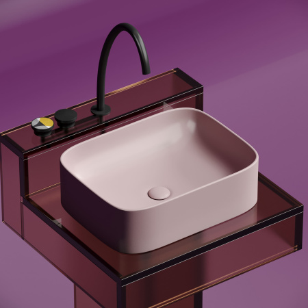 Раковина накладная (50,5х38) Ceramica Nova ELEMENT CN6052MP