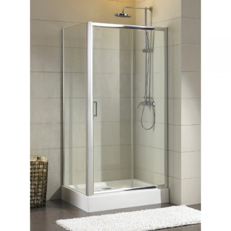 Душевой уголок BRAVAT Line без поддона одна раздвижная дверь 1200x800x2000 (BS120.3101A)