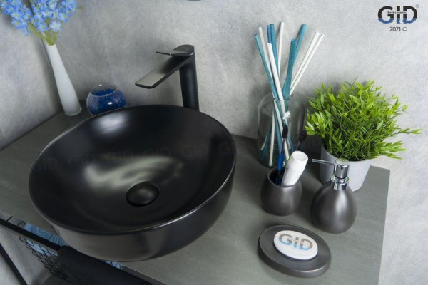 Раковина накладная (41,5х41,5) Gid Nc911